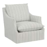 Picture of BALDWIN SLIPCOVERED LOUNGE CHAIR