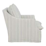 Picture of BALDWIN SLIPCOVERED LOUNGE CHAIR