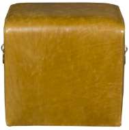 Picture of MCGHEE LEATHER OTTOMAN
