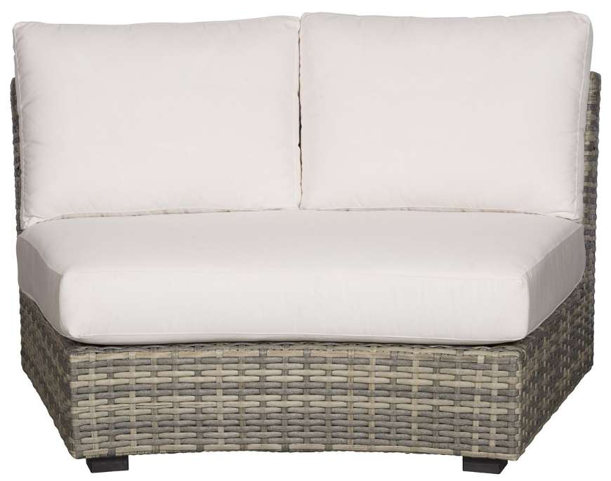 Picture of MONTCLAIR OUTDOOR SMALL CURVED ARMLESS LOVESEAT
