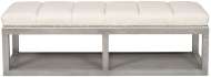 Picture of WAYLAND THIN RECTANGULAR WOOD OTTOMAN