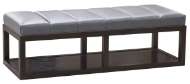 Picture of WAYLAND THIN RECTANGULAR WOOD OTTOMAN