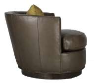 Picture of BERNADETTE LEATHER SWIVEL CHAIR
