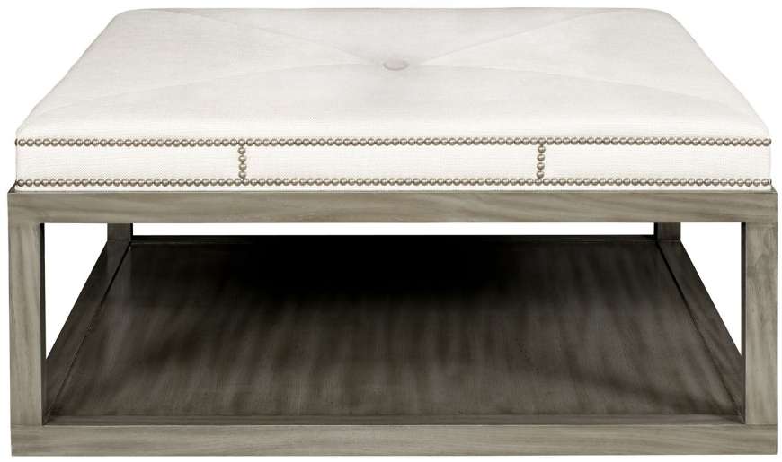 Picture of WAYLAND SQUARE WOOD OTTOMAN